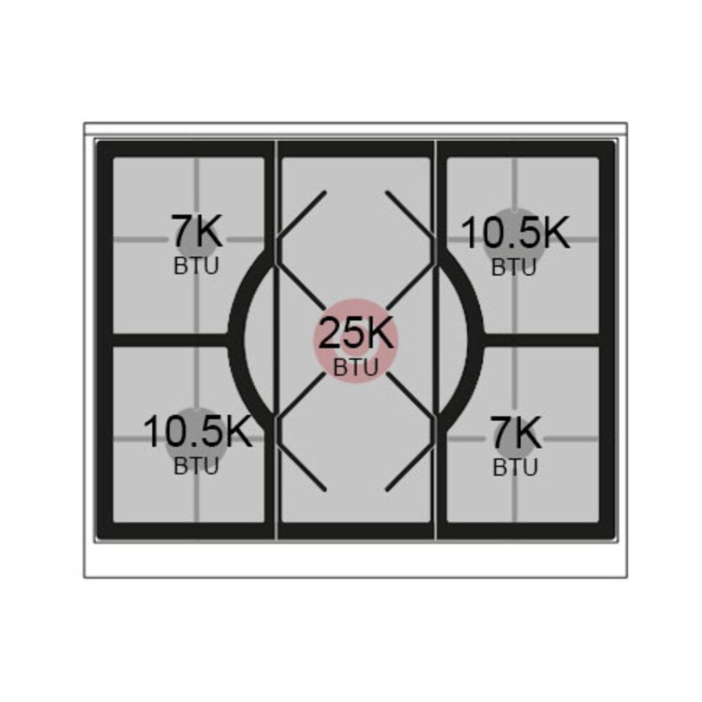 Ilve UN30NMPRAG Ilve Un30Nmprag Nostalgie Ii Noblesse 30" Dual Fuel Range (Natural Gas, Triple Glass Door, Ral, Brass)