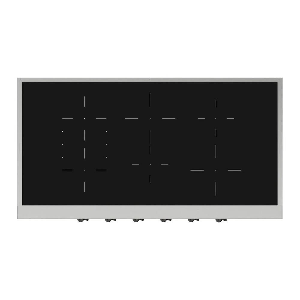 Ilve UHCPI486NSSB Ilve Uhcpi486Nssb Nostalgie Ii 48 Inch Built-In Induction Rangetop With 6 Elements, Stainless Steel (Burnished)