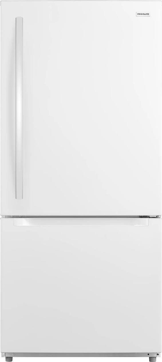 Frigidaire FRBE1925AW 19 Cu. Ft. Standard-Depth Bottom Freezer Refrigerator