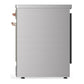 Ilve UMIB30NR3SSP Ilve Umib30Nr3Ssp Majestic Iii 30 Inch Induction Range With 4 Elements, 4 Cu. Ft. Oven Capacity (Triple Glass Door, Stainless Steel, Copper)