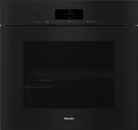 Miele H7880BPXOB H 7880 Bpx Obsidian Black - 30" Handleless Oven In A Combinable Design With Wireless Precision Probe.