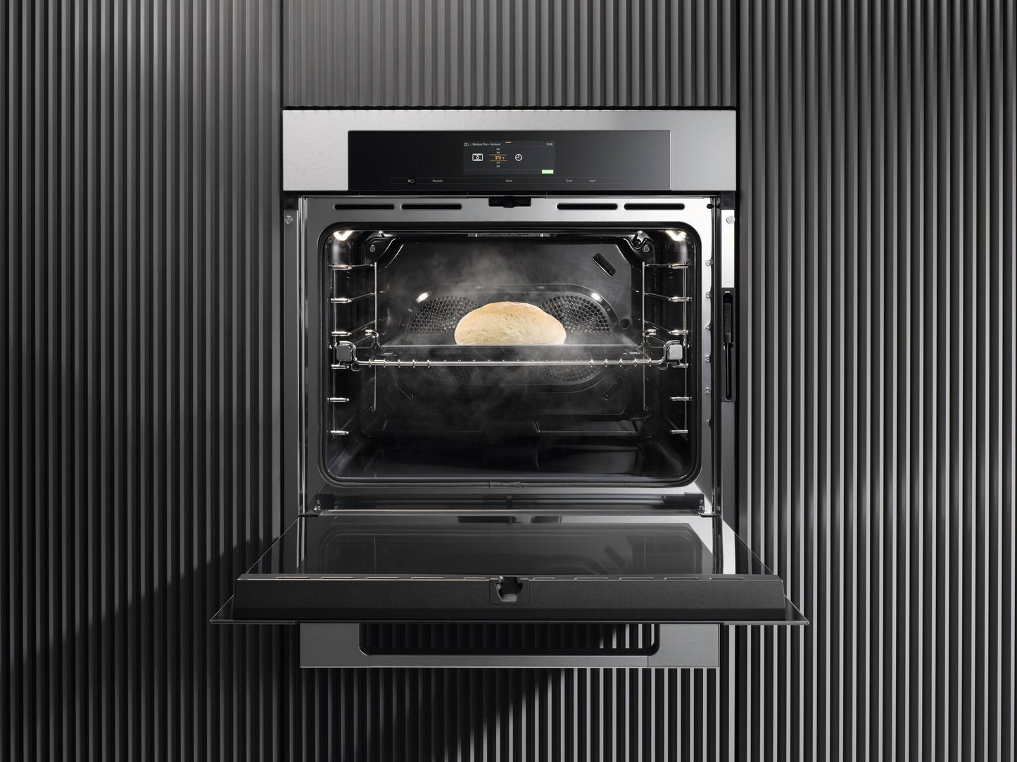 Miele H7780BPCTS H 7780 Bp Clean Touch Steel - 30 Inch Convection Oven In A Combinable Design With Wireless Precision Probe.