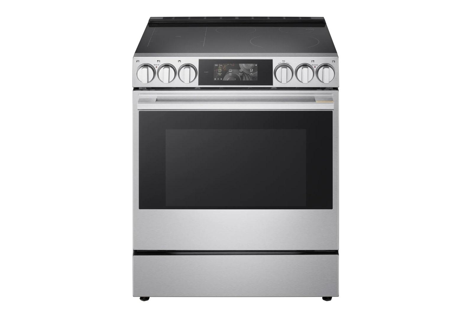 Lg LSIU6339XE Lg Signature 6.3 Cu. Ft. Smart Induction Slide-In Range With Dynamic Probake Convection®, Air Fry, Air Sous Vide, Pizza Mode And Ai Gourmet Camera