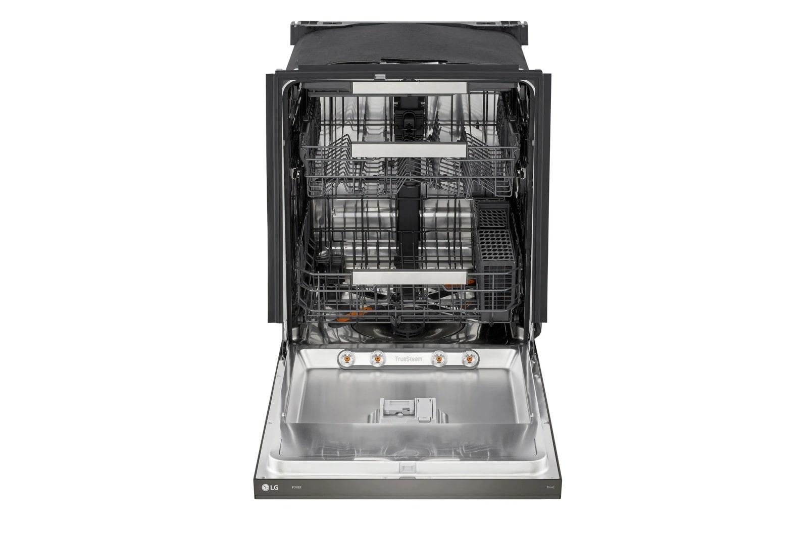 Lg LDNPH753D Smart Flushfit™ Top Control Dishwasher With 1-Hour Wash & Dry, Quadwash® Pro, Truesteam® And Dynamic Heat Dry™ W/Autovent Dry™