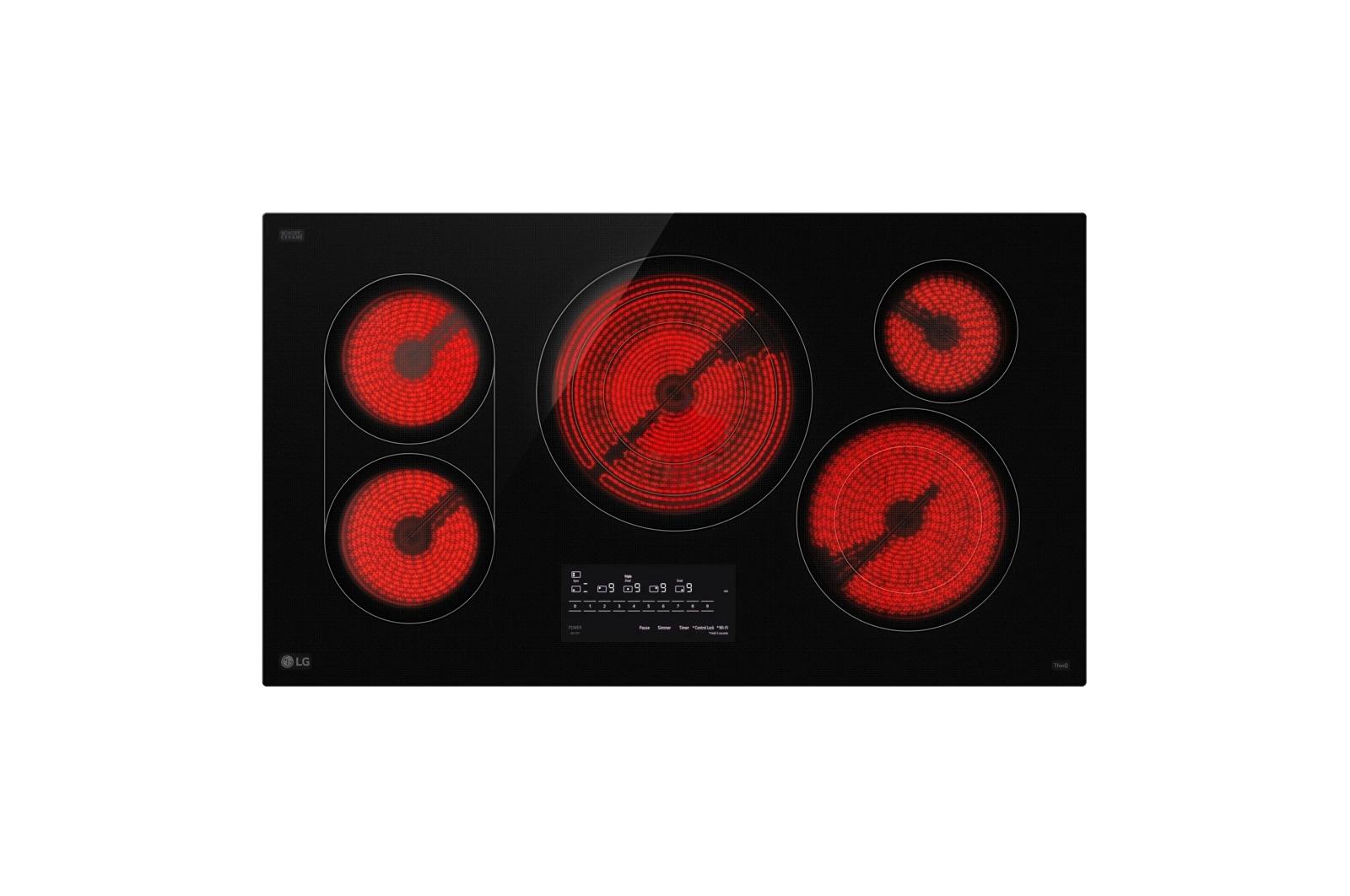 Lg CBEW3617BE 36" Electric Cooktop With Ultraheat™ 3.6Kw Element