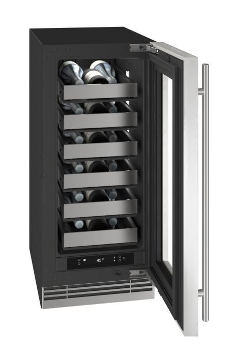 U-Line URWC315SG01A Urwc315 15" Wine Refrigerator With Stainless Frame Finish (115 V/60 Hz)