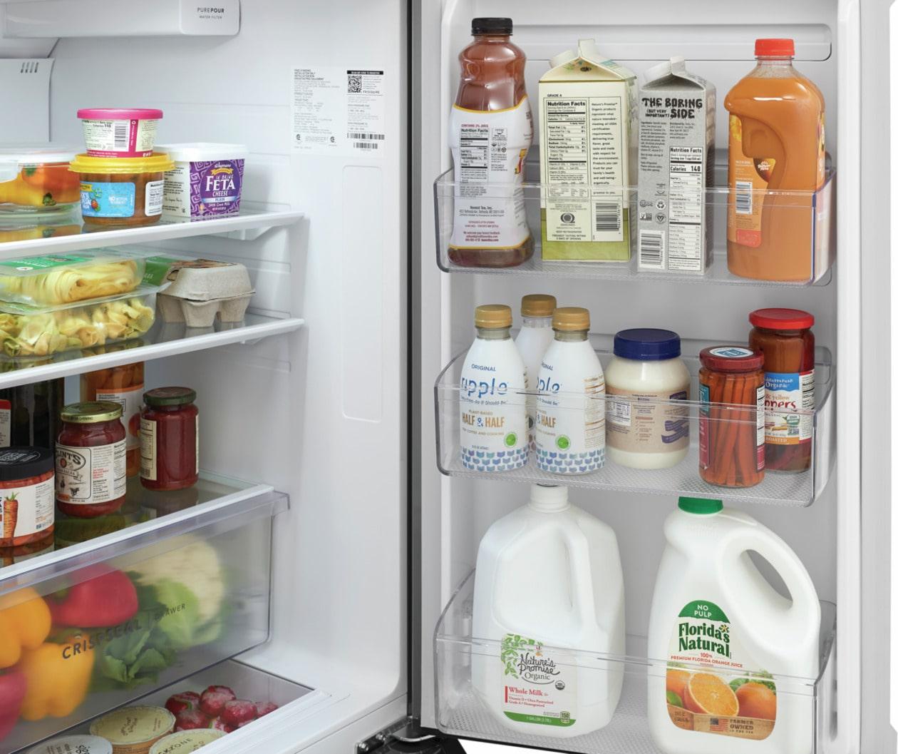 Frigidaire FRMS2733AV 26 Cu. Ft. Standard-Depth 4-Door French Door Refrigerator