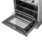 Forno FFSGS627430 Forno Giovanni 30-Inch Gas Range Stainless Steel, 5 Burners 67,000 Btu, 4.32 Cu.Ft. Convection Oven