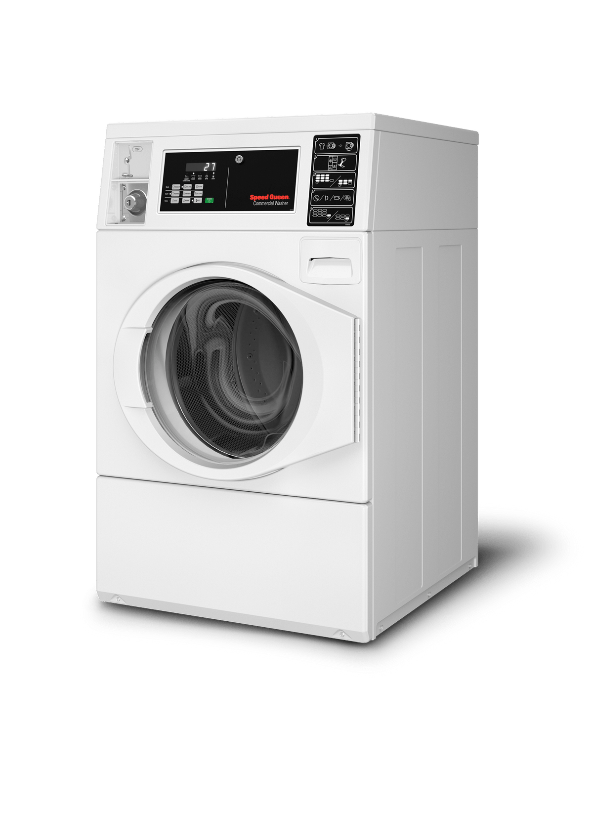 Speed Queen FV6030WN Commercial Front Load Washer With Coin Drop