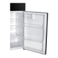 Verona VEFTF2817RBK Verona Veftf2817Rbk 28 Inch Top Freezer Refrigerator With 17.6 Cu. Ft. Total Capacity, Reversible Doors, Recessed Handle, Energy Star (Black)