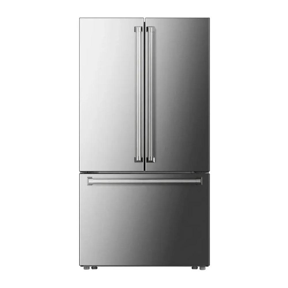 Verona VEBFD3620WIFS Verona Vebfd3620Wifs 36 Inch French Door Counter-Depth Refrigerator With 20.2 Cu. Ft. Total Capacity, Internal Water Dispenser, Automatic Ice Maker In Stainless Steel