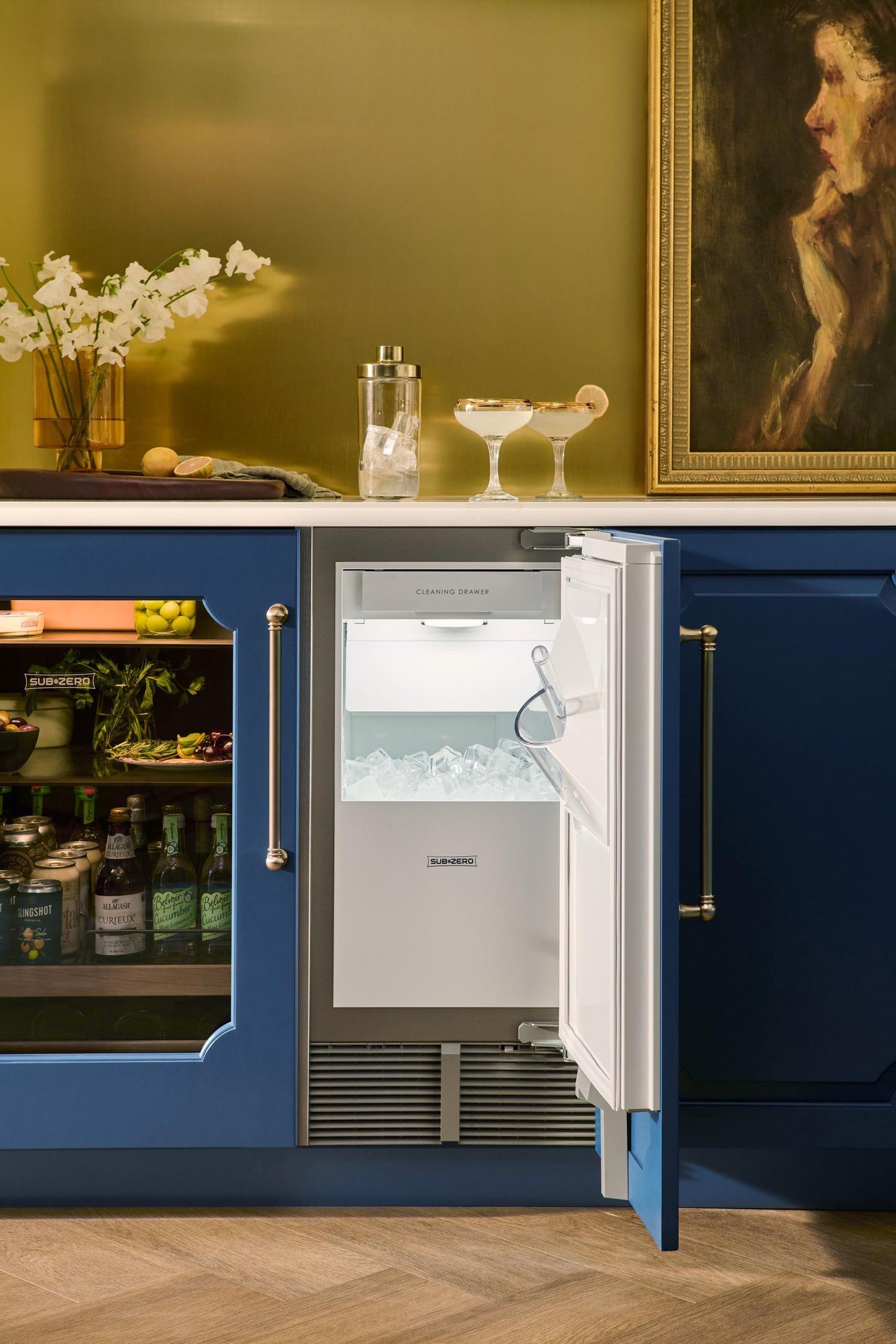 Sub-Zero DEU1550IPL 15" Designer Undercounter Ice Maker With Pump - Panel Ready