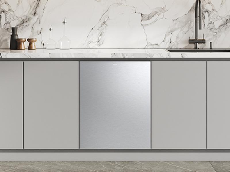 Samsung DW90F89P0USR 38 Dba Bespoke Auto Open Door Dishwasher With 3Rd Rack Washing System In Fingerprint Resistant Stainless Steel