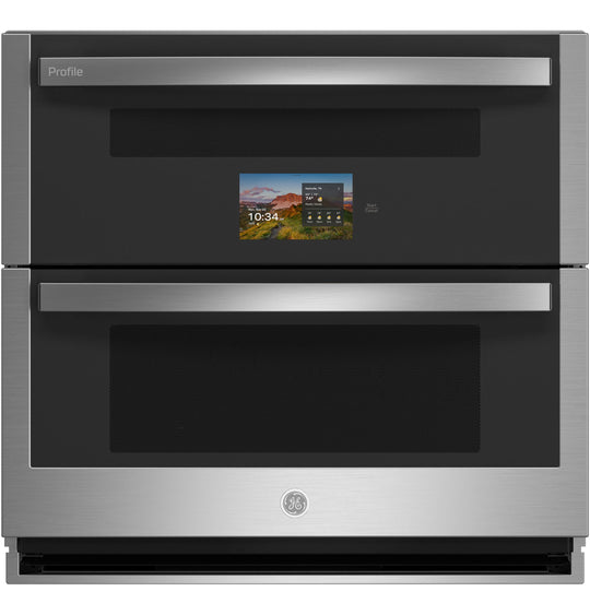 Ge Appliances PTS9200SZSS Ge Profile™ 30" Smart Built-In Twin Flex Convection Wall Oven