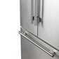 Forno FFFFD178336S Forno Rivello 36 Inch French Door Refrigerator In Stainless Steel, Internal Water Dispenser, Filtered Ice, Adjustable Shelves, Energy Star Certified