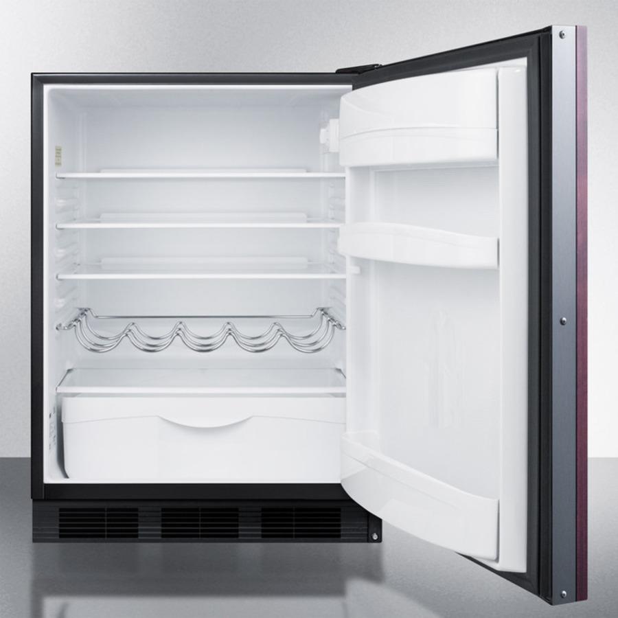 Summit FF63BKIF 24" Wide All-Refrigerator (Panel Not Included)