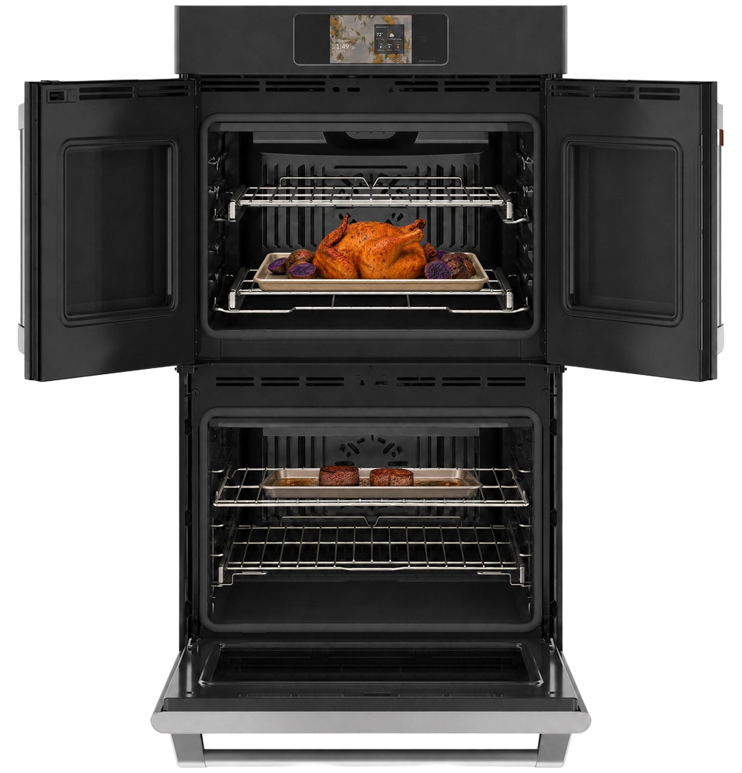Cafe CTD90FP3ZD1 Café™ Professional Series 30" Smart Built-In Convection French-Door Double Wall Oven
