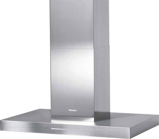 Miele DA6596DSS Da 6596 D Puristic Canto Stainless Steel - Island DéCor Hood With Energy-Efficient Led Lighting And Backlit Controls For Easy Use.