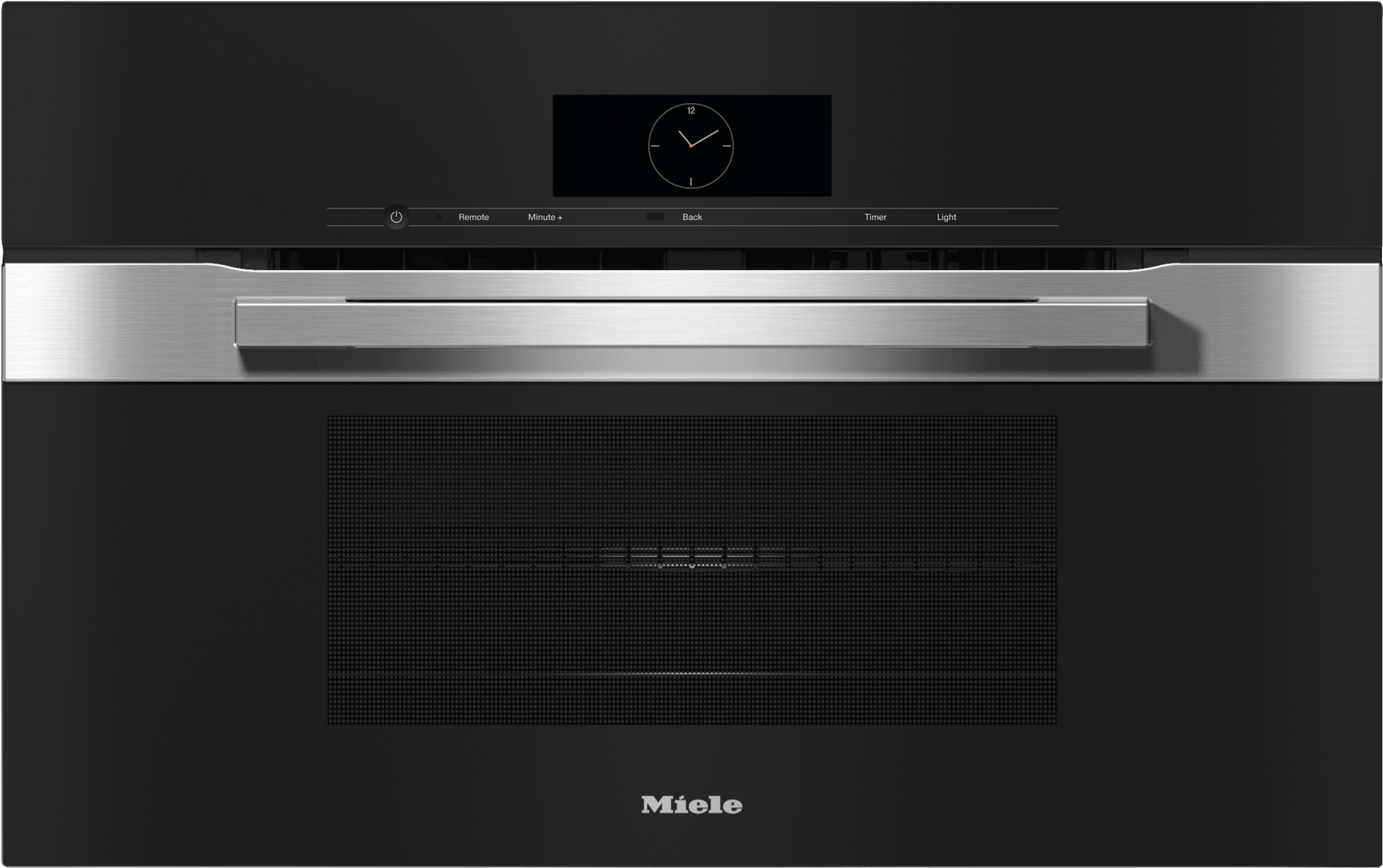 Miele H7870BMCTS H 7870 Bm Clean Touch Steel - 30" Compact Speed Oven In A Perfectly Combinable Design With Automatic Programs And Roast Probe.