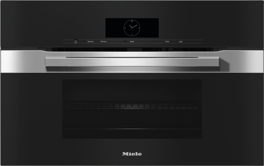 Miele H7870BMCTS H 7870 Bm Clean Touch Steel - 30" Compact Speed Oven In A Perfectly Combinable Design With Automatic Programs And Roast Probe.