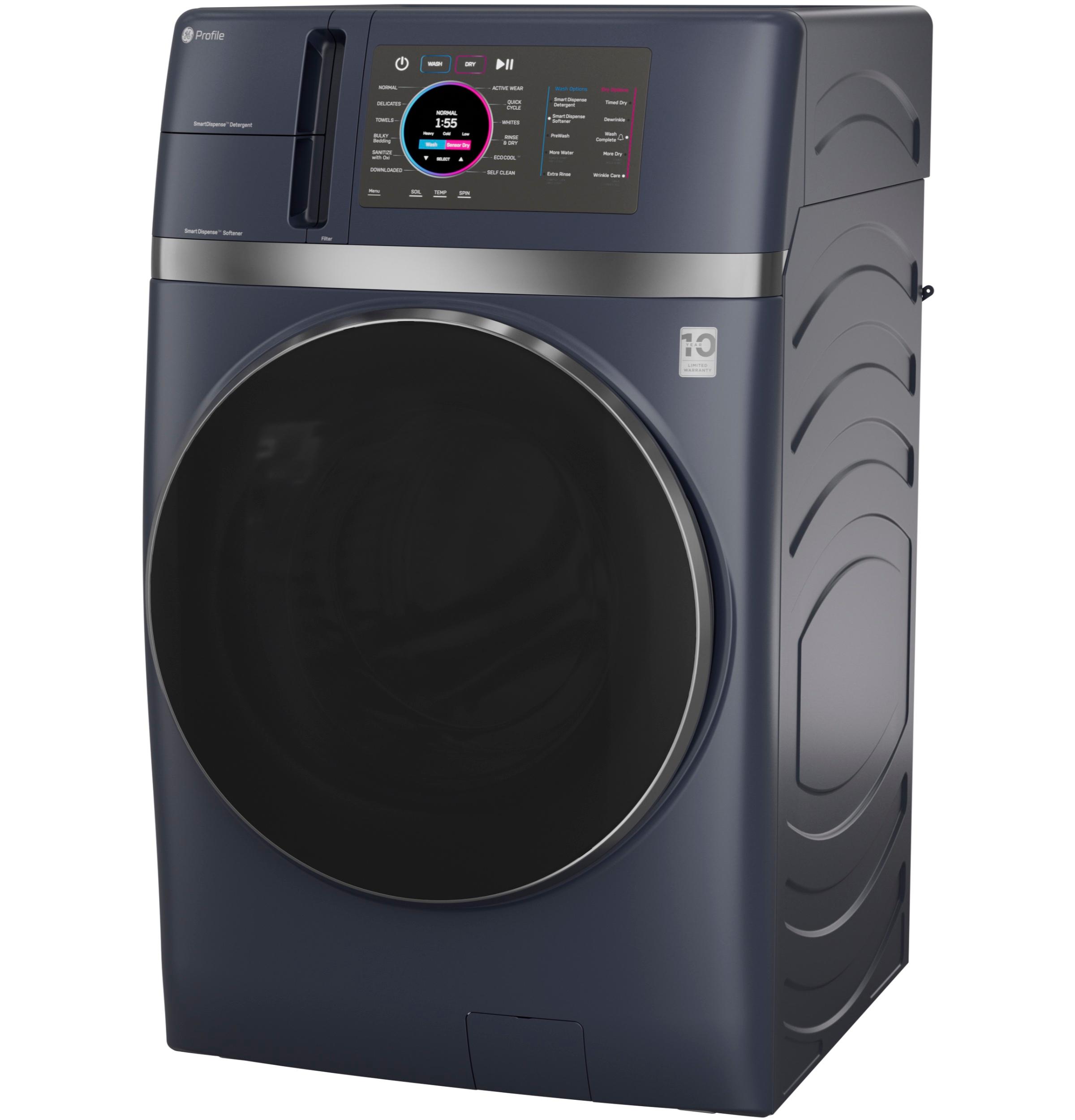 GE Profile Energy Star 4.8 Cu. Ft. Capacity Ultrafast Combo With Ventless Inverter Heat Pump Technology Washer/Dryer - Thumbnail 4