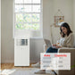 Lg LP0525WFR 5,100 Btu (Sacc) / 9,000 Btu (Ashrae) Portable Air Conditioner, 150 Sq. Ft