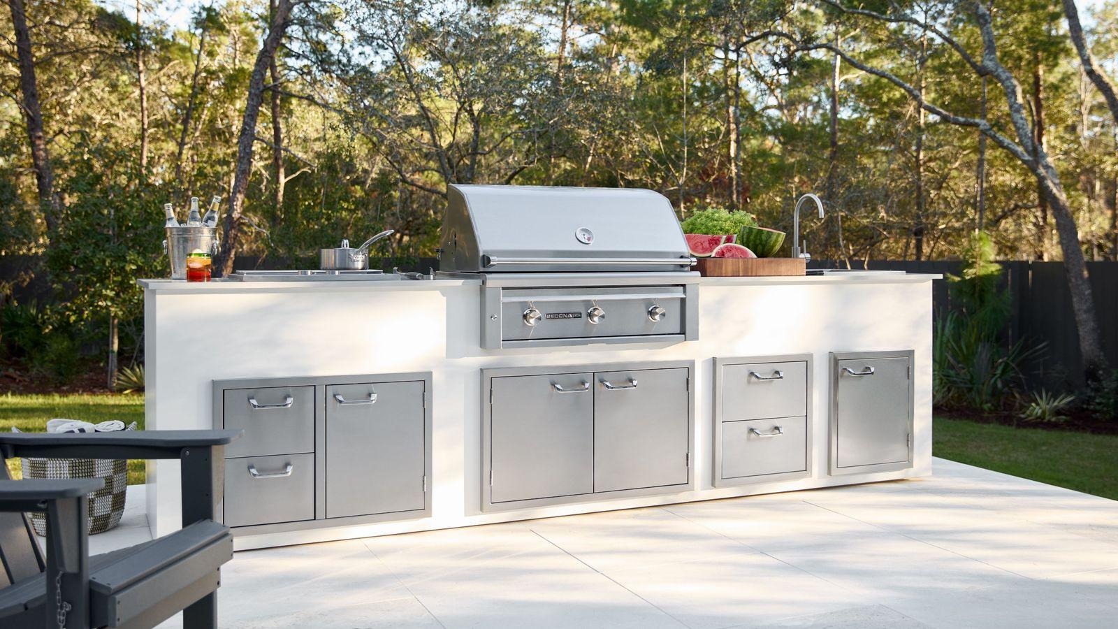 Lynx L601NG 36" Built In Sedona Grill - 3 Ss Tube Burners