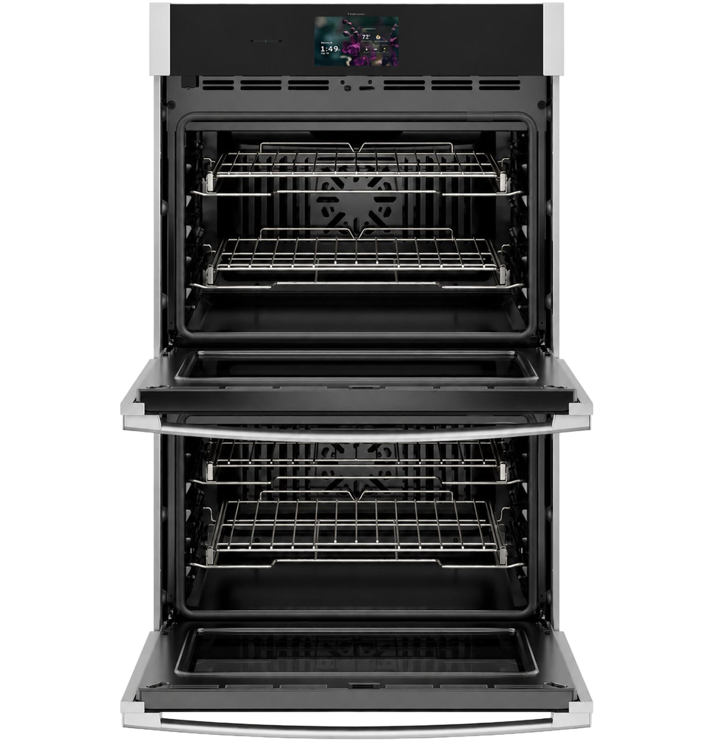 Ge Appliances PTD9000SZSS Ge Profile™ 30" Smart Built-In Convection Double Wall Oven With In-Oven Camera And No Preheat Air Fry