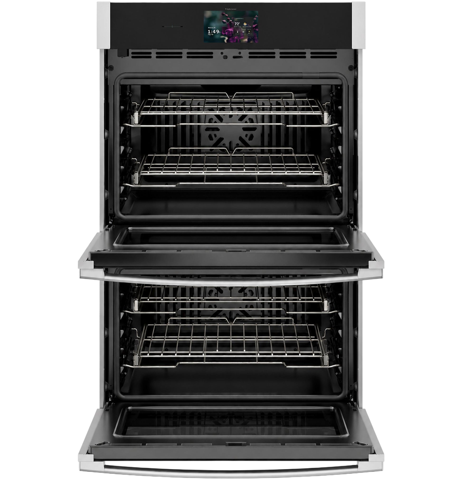 Ge Appliances PTD9000SZSS Ge Profile™ 30" Smart Built-In Convection Double Wall Oven With In-Oven Camera And No Preheat Air Fry