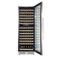 Avanti WCF148DE3S1 Avanti Refresh Dual-Zone Wine Cooler, 148 Bottle Capacity, Wood Accent Shelves, In Stainless Steel (Wcf148De3S-1)