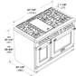 Fulgor Milano F4EDF486GCS1 48