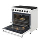 Thor Kitchen LRG3601UW 36 Inch Professional Gas Range In White