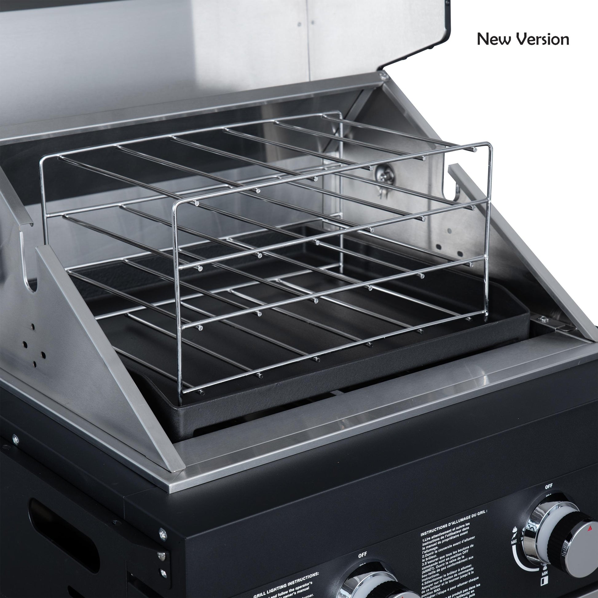 Forno FODKT2568BLK Forno All Aperto 99,600 Btu Outdoor Kitchen, 5 Burners, Infrared Burners, Side Burner, Black Sintered Stone Countertops, Gas Pizza Oven, Sink Module, Bar & Beverage Center