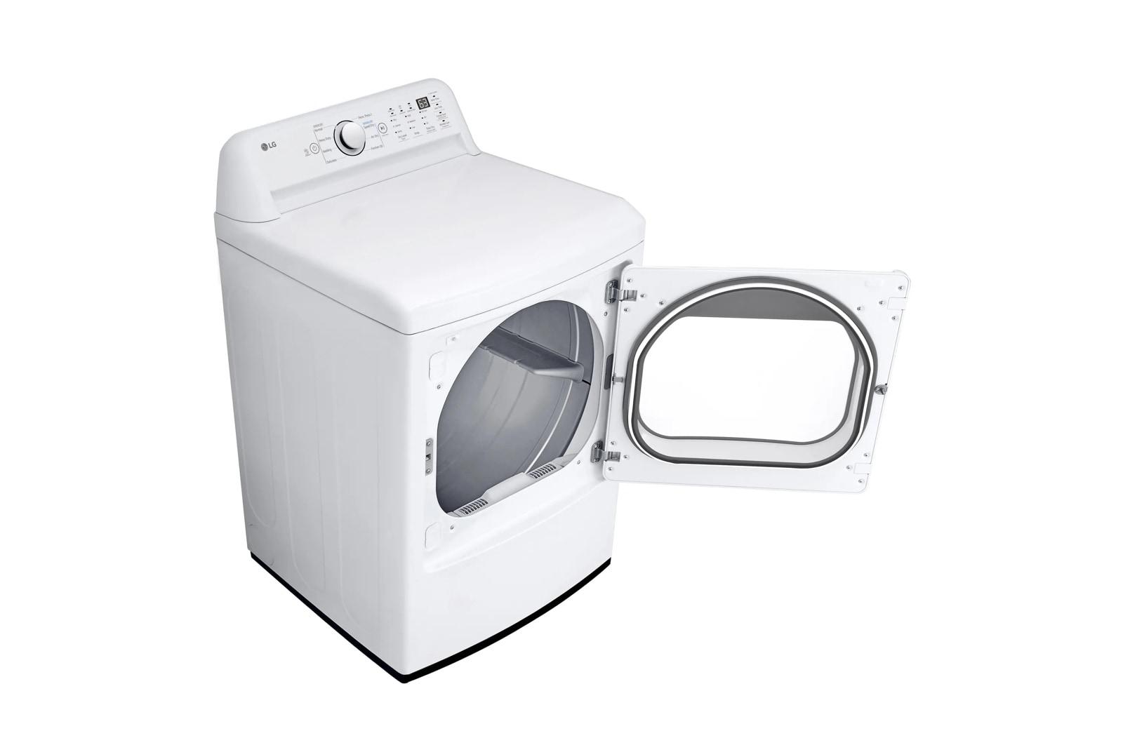 Lg DLE7010W 7.3 Cu. Ft. Ultra Large Capacity Electric Dryer With Sensor Dry Technology