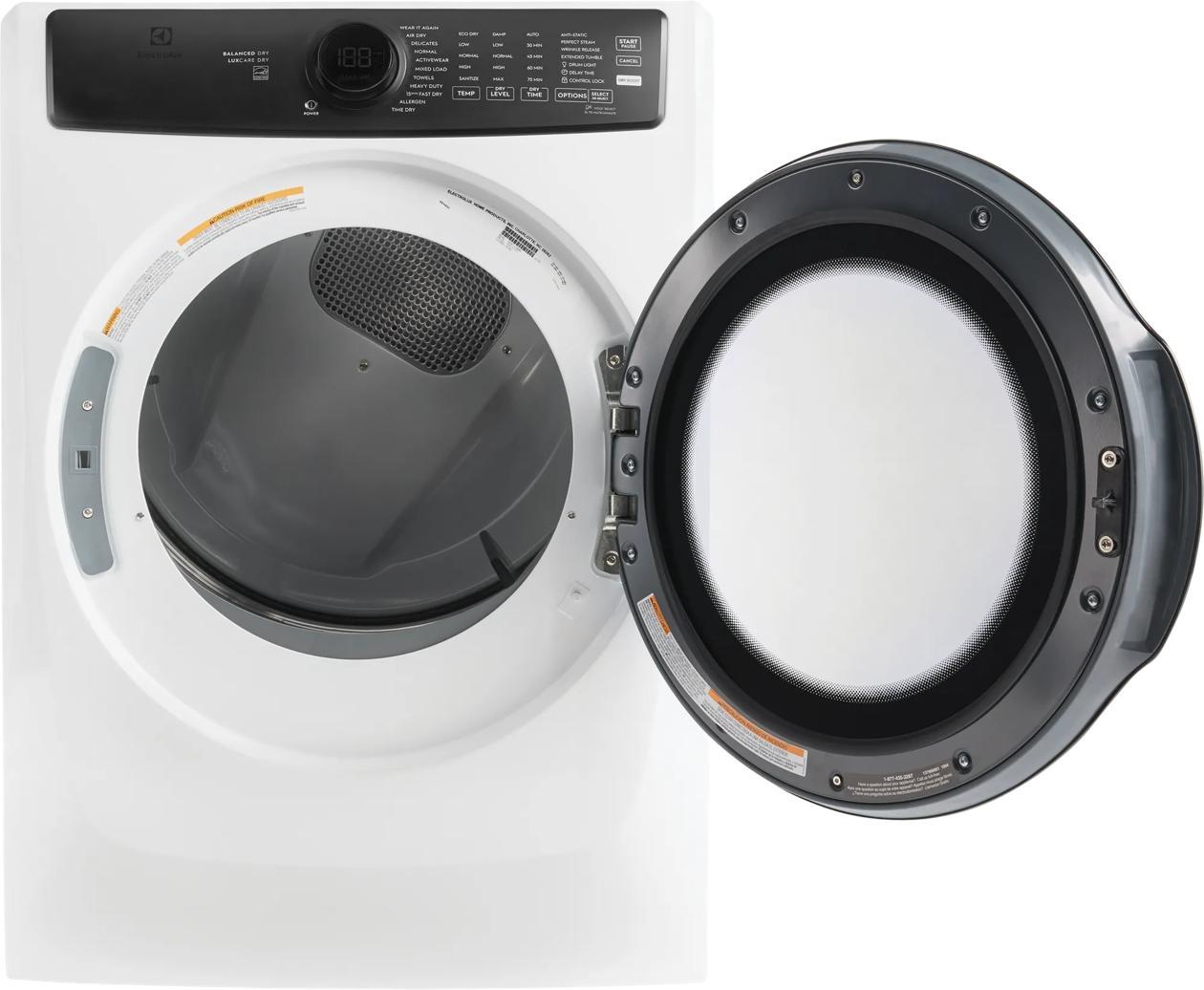 Electrolux ELFG7738MW Front Load Perfect Steam™ Gas Dryer With Luxcare® Dry And Instant Refresh - 8.0 Cu. Ft.