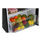 Verona VEFTF2412RBK Verona Veftf2412Rbk 24 Inch Top Freezer Refrigerator With 12 Cu. Ft. Total Capacity, Reversible Doors, Recessed Handle, Energy Star (Black)