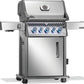 Napoleon Bbq RPS425RSIBNSS2 Rogue Pro-S 425 Rsib With Infrared Side And Rear Burner , Natural Gas, Stainless Steel