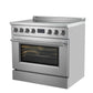 Forno FFSIN093636 Forno Torino 36 Inch Induction Range With True Convection And Air Fry