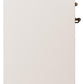 Ilve UP30NMPAWBLP Nostalgie Ii 30 Inch Dual Fuel Liquid Propane Freestanding Range In Antique White With Bronze Trim