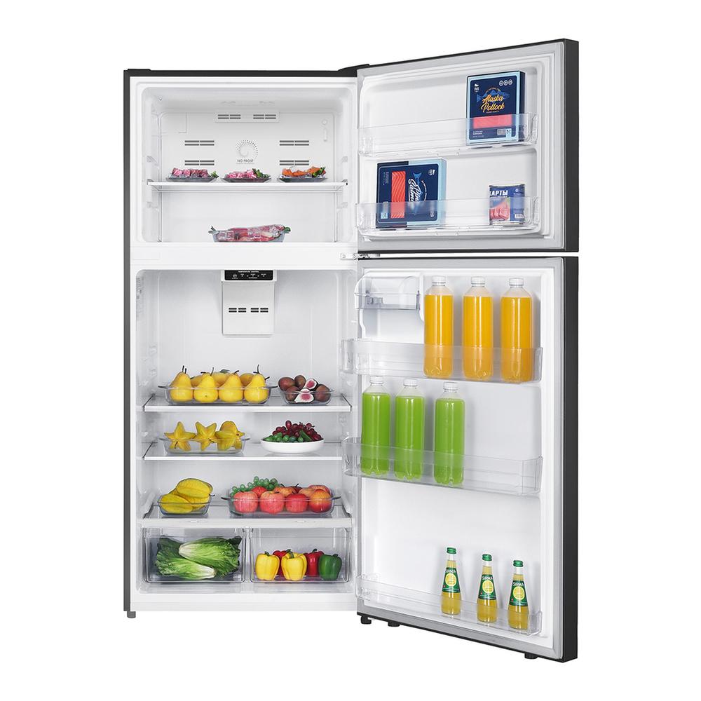 Verona VEFTF3018RBK Verona Veftf3018Rbk 30 Inch Top Freezer Refrigerator With 18.1 Cu. Ft. Total Capacity, Led Lighting, Reversible Doors, Gallon Door Storage, Recessed Handle, Energy Star (Black)