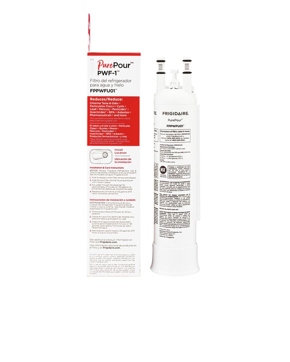 Frigidaire FPPWFU01 Purepour™ Water And Ice Refrigerator Filter Pwf-1™