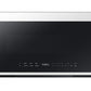 Samsung ME21DB670012 Bespoke 2.1 Cu. Ft. Over-The-Range Microwave With Auto Dimming Glass Touch Controls In White Glass
