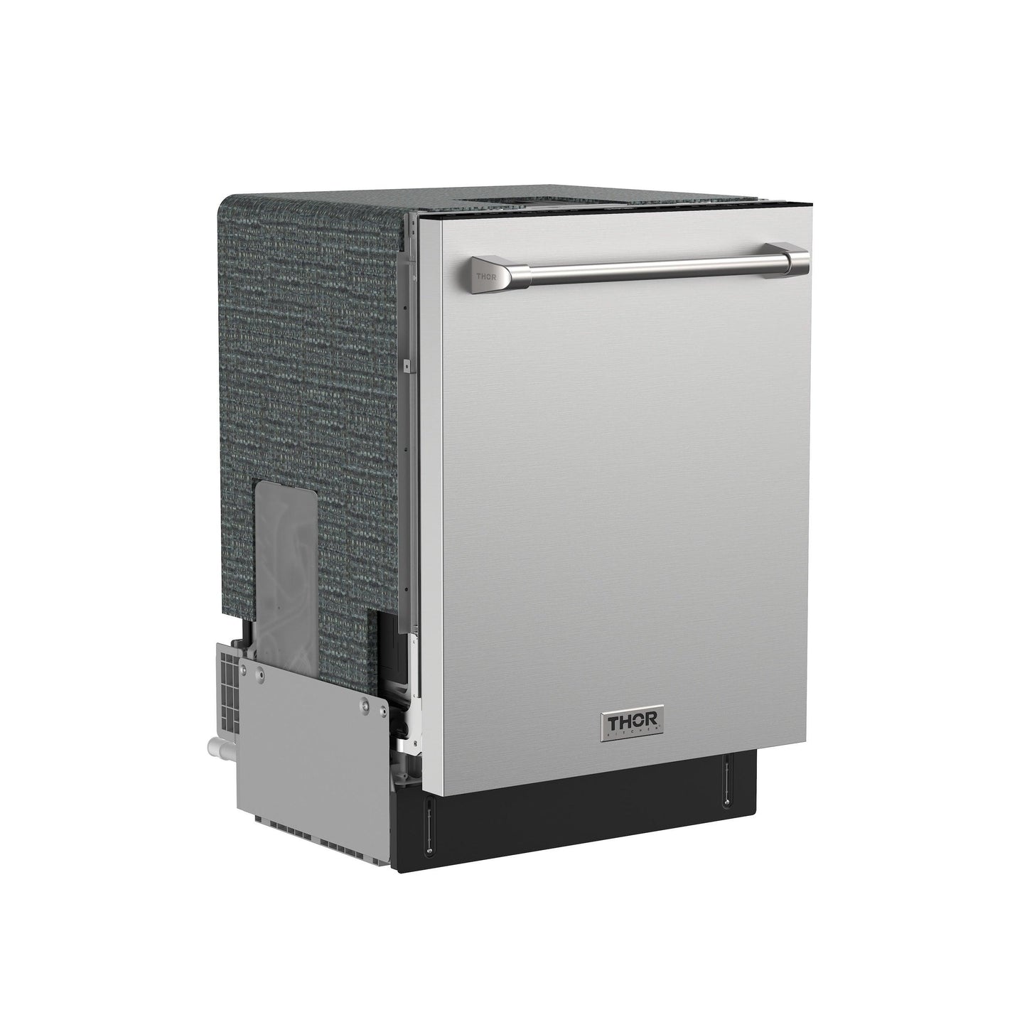 Thor Kitchen TDW24C7 24 Inch Built-In Dishwasher With Open Dry And 7 Cycle In Stainless Steel