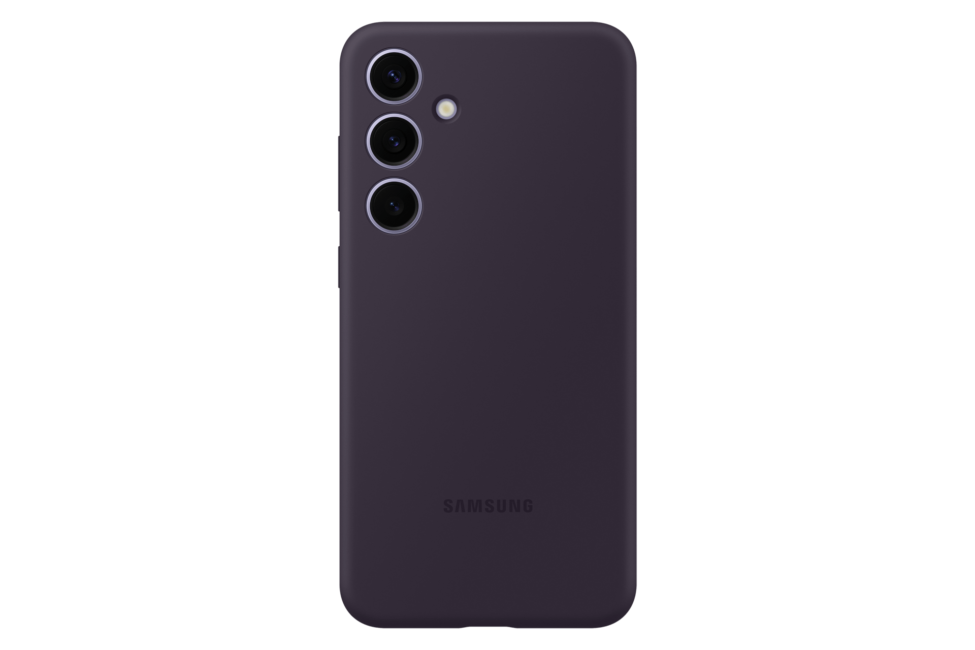Samsung EFPS926TEEGUS Galaxy S24+ Silicone Case, Dark Violet