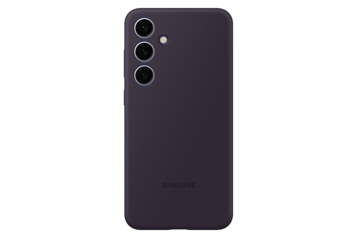 Samsung EFPS926TEEGUS Galaxy S24+ Silicone Case, Dark Violet