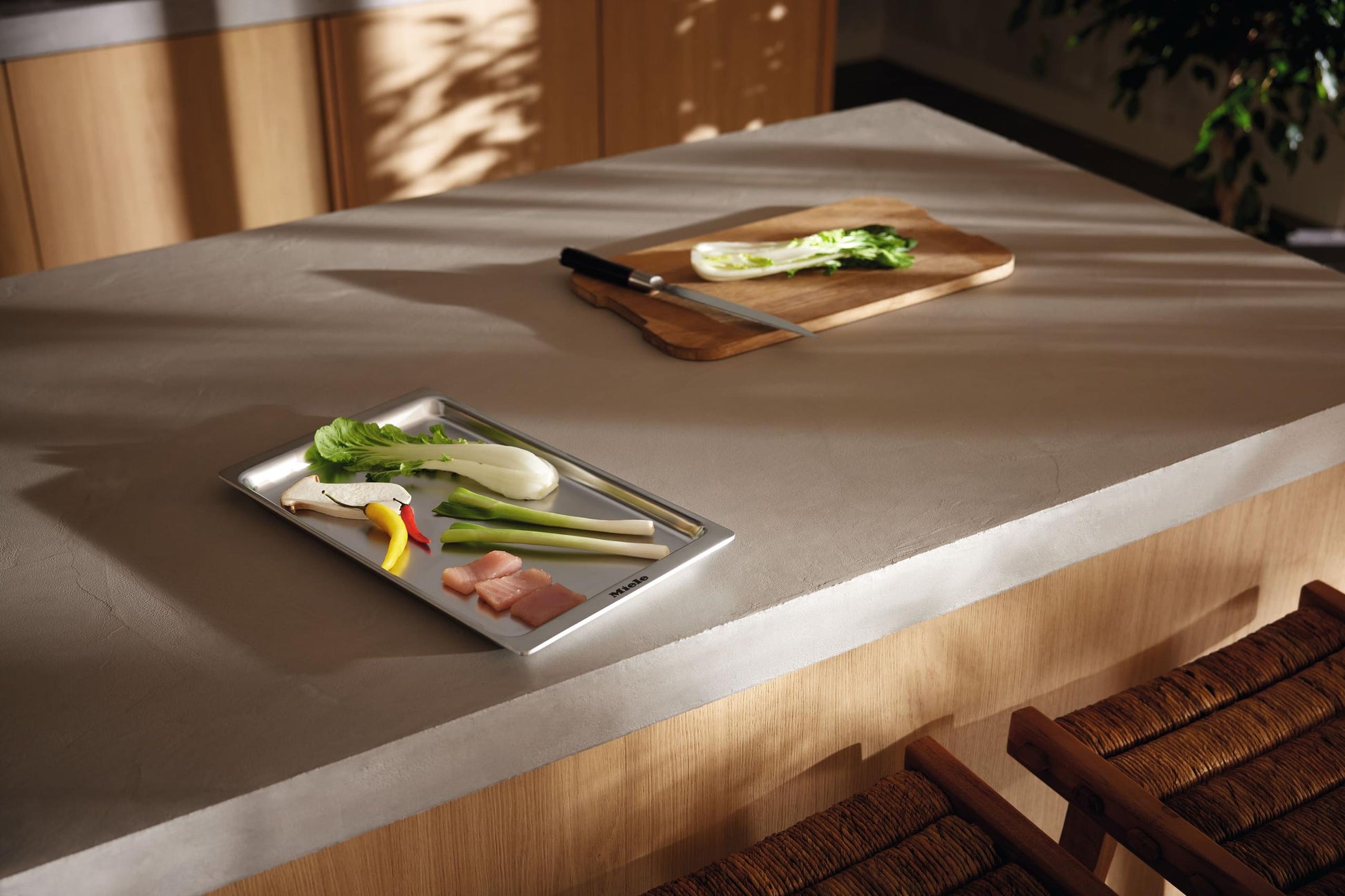 Miele KMTY Gourmet Tepan Yaki - For A Unique Cooking Experience On Miele Induction Cooktops.