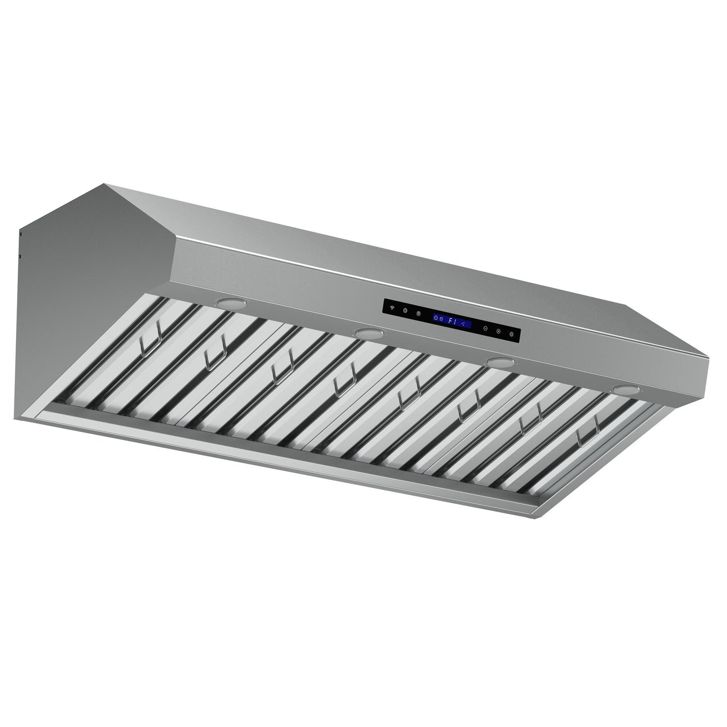 Forno FRHWM503048 Forno Palazzo 48-Inch Wall Mounted Range Hood, Stainless Steel, Heavy Duty Baffle Filters, Remote Control