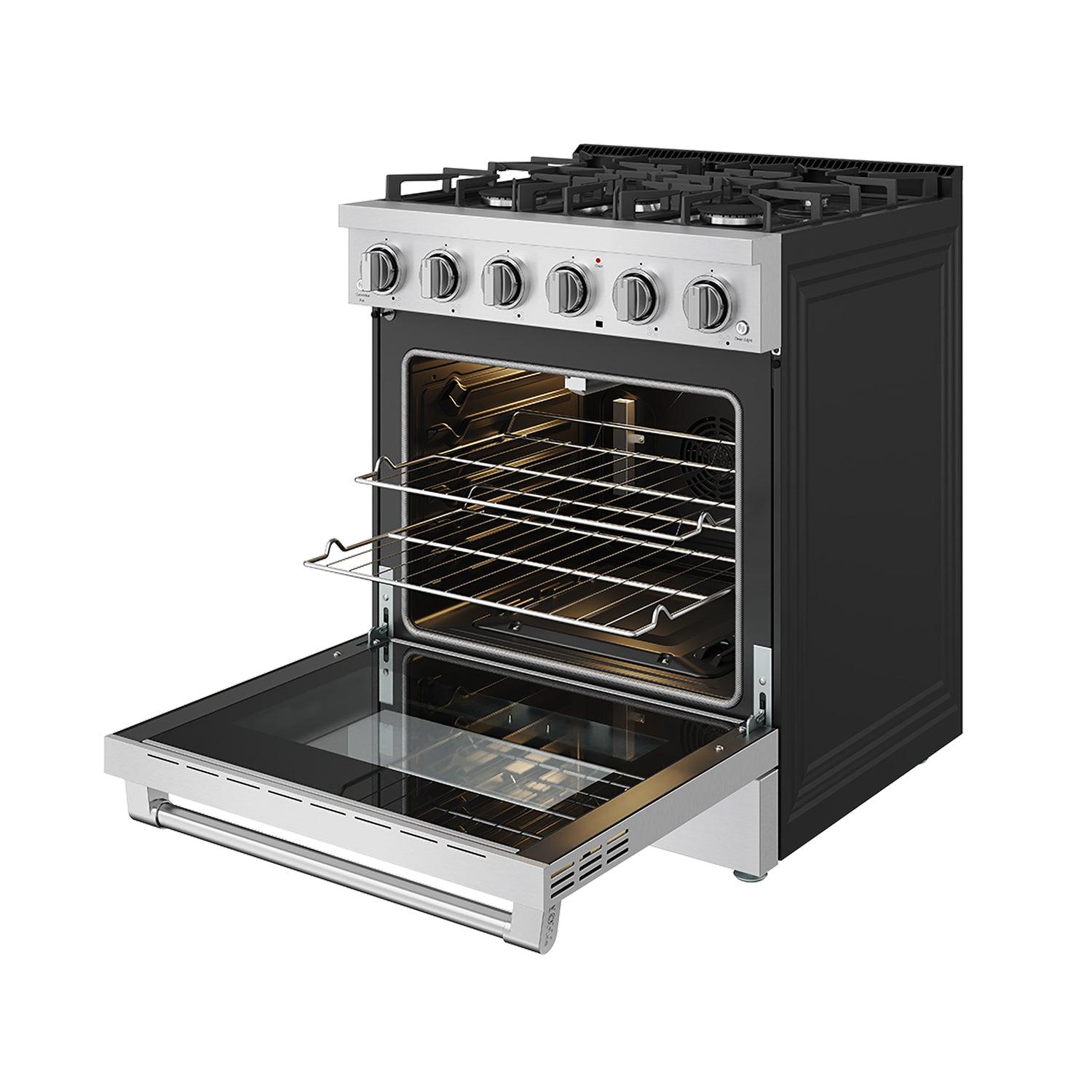 Thor Kitchen SRG3001 30 Inch S Series Professional Freestanding Gas Range