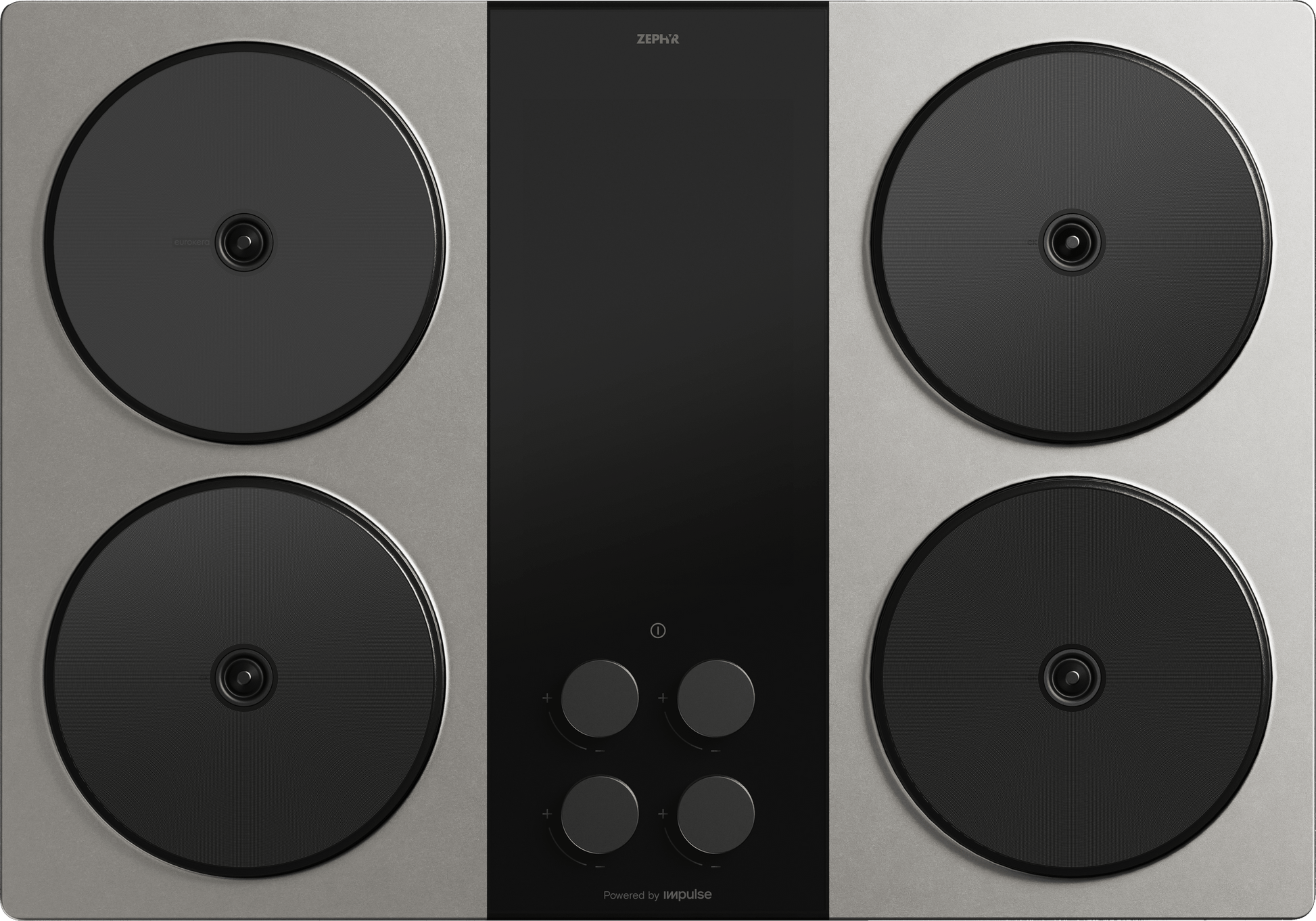 Zephyr ZHCT130AC Hypercore Induction Cooktop, 30In, Charcoal, Requires Battery