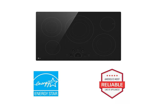 Lg LCE3610SBE 36" Electric Cooktop With Ultraheat™ 3.0Kw Element